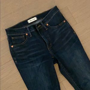 Madewell mid rise skinny jeans size 27 petit